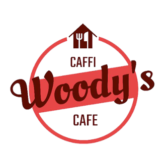 caffi woodys cafe logo